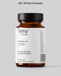Terru Formula — High Absorption D3 + K2 + Turmeric + Piperine